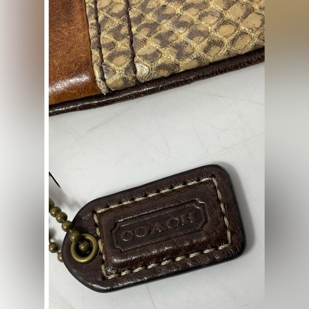 Coach Multicolor Patchwork Wristlet - image 4